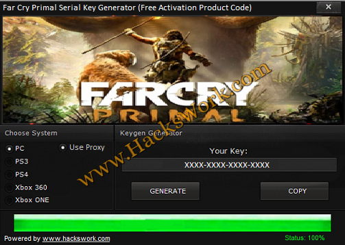 Far Cry Primal Cd Key Generator